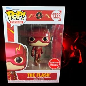 Gamestop Exclusive FLASH Funko # 1333 (Nib) With Pop Protector